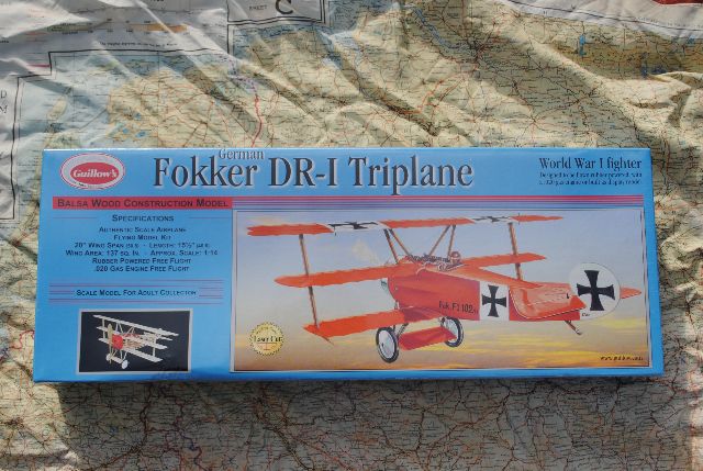 G204  Fokker DR-I Triplane World War 1 Fighter